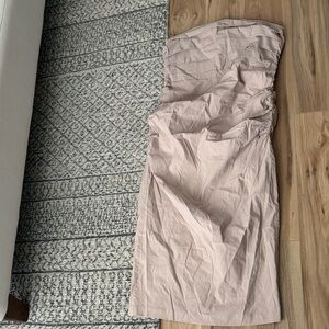 NWT Anthropologie Soft Pink Linen Dress